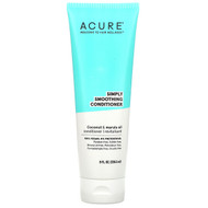 Acure, Simply Smoothing Conditioner, Coconut & Marula Oil,  8 fl oz (236.5 ml)