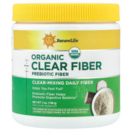 <img alt="Renew Life, Organic Clear Prebiotic Fiber, 7 oz (198 g)" title="Renew Life, Organic Clear Prebiotic Fiber, 7 oz (198 g),631257121301"