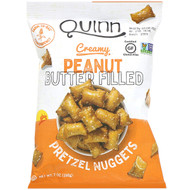 3 PACK OF Quinn Popcorn, Pretzel Nuggets, Creamy Peanut Butter Filled,  7 oz (198 g)