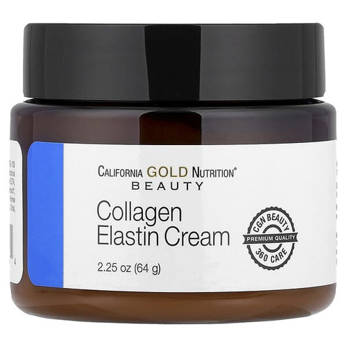 <img alt="California Gold Nutrition, Collagen Elastin Cream, 2.25 oz (64 g)" title="California Gold Nutrition, Collagen Elastin Cream, 2.25 oz (64 g),898220016174"