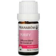 Pranarom, PRANA KIDS, Essential Oil, Purify, + 3 Months, .17 fl oz (5 ml)