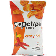 3 PACK OF Popchips, Potato Chips, Crazy Hot, 5 oz (142 g)
