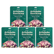<img alt="Petitfee, Artichoke Soothing, Hydrogel Beauty Face Mask, 5 Sheets, 1.12 oz (32 g) Each" title="Petitfee, Artichoke Soothing, Hydrogel Beauty Face Mask, 5 Sheets, 1.12 oz (32 g) Each,8809508850566"