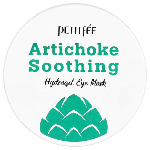 <img alt="Petitfee, Artichoke Soothing, Hydrogel Eye Mask, 60 Patches, 2.96 oz (84 g)" title="Petitfee, Artichoke Soothing, Hydrogel Eye Mask, 60 Patches, 2.96 oz (84 g),8809508850559"