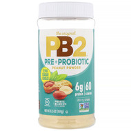 3 PACK OF PB2 Foods, The Original PB2, Pre + Probiotic Peanut Powder, 6.5 oz (184 g)
