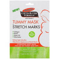 3 PACK OF Palmers, Cocoa Butter Formula, Tummy Mask for Stretch Marks, 1 Single Use Mask, 1.1 fl oz (33 ml)