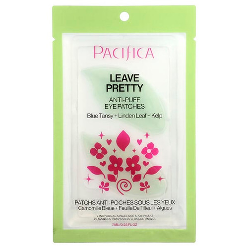 <img alt="3 PACK of Pacifica, Leave Pretty, Anti-Puff Eye Patches, 2 Spot Mask, 0.23 fl oz (7 ml)" title="3 PACK of Pacifica, Leave Pretty, Anti-Puff Eye Patches, 2 Spot Mask, 0.23 fl oz (7 ml),687735303240"
