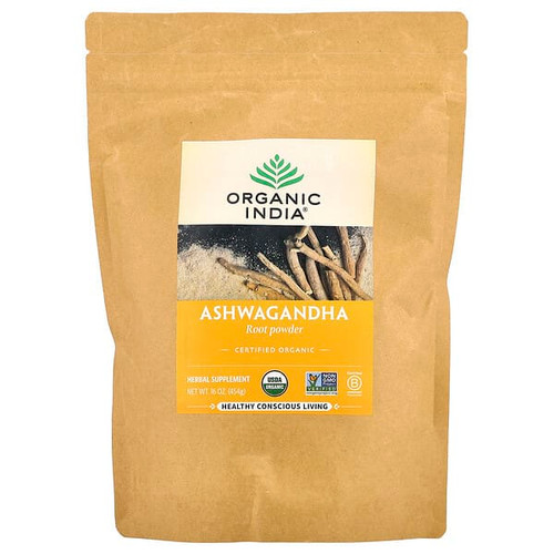<img alt="Organic India, Ashwagandha Root Powder, 16 oz (454 g)" title="Organic India, Ashwagandha Root Powder, 16 oz (454 g),851469000052"
