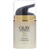 Olay, Total Effects, 7-in-One Moisturizer, Fragrance-Free, 1.7 fl oz (50 ml)