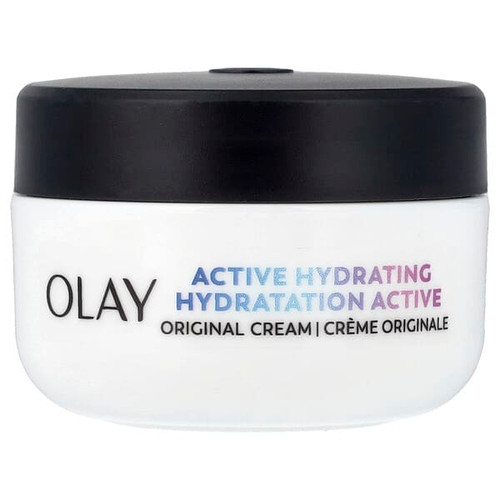 <img alt="Olay, Active Hydrating Original Cream With Hyaluronic Acid, 2 oz (56 g)" title="Olay, Active Hydrating Original Cream With Hyaluronic Acid, 2 oz (56 g),075609007194"