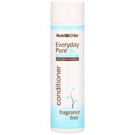 3 PACK OF NutriBiotic, Everyday Pure Conditioner, Fragrance Free, 10 fl oz (296 ml)