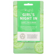 3 PACK OF Nu-Pore, Girls Night In Sheet Face Mask, Cucumber, 1 Sheet, 1.05 oz (29.7 g)