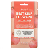 3 PACK OF Nu-Pore, Best Self Forward Sheet Face Mask, Pomegranate, 1 Sheet, 1.05 oz (29.7 g)