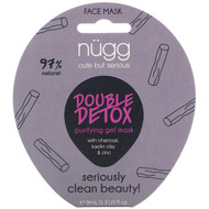 3 PACK OF Nugg, Double Detox Purifying Gel Mask, 0.3 fl oz (9 ml)