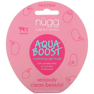 3 PACK OF Nugg, Aqua Boost Hydrating Gel Mask, 0.33 fl oz (10 ml)