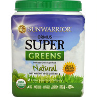 Sunwarrior Ormus Super Greens Organic Natural -- 1 lb