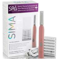 Spa Sciences SIMA Sonic Facial Exfoliation & Hair Removal System Pink -- 1 Unit