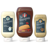 Sir Kensingtons Sample Pack Classic Mayo, Classic Ketchup, Spicy Briown Mustard -- 3 Pack