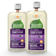 Seventh Generation EasyDose Ultra Concentrated Laundry Detergent Fresh Lavender -- 23 fl oz Each - Pack of 2
