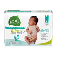 Seventh Generation, Sensitive Protection Diapers, Size N, Up to 10 lbs, 31 Diapers,Seventh Generation, Sensitive Protection Diapers, Size N, Up to 10 lbs, 31 Diapers