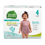 Seventh Generation, Sensitive Protection Diapers, Size 4, 20- 32 lbs, 25 Diapers,Seventh Generation, Sensitive Protection Diapers, Size 4, 20- 32 lbs, 25 Diapers