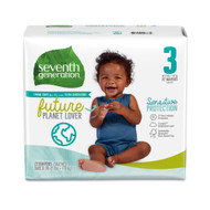 Seventh Generation, Sensitive Protection Diapers, Size 3, 16- 21 lbs, 27 Diapers,Seventh Generation, Sensitive Protection Diapers, Size 3, 16- 21 lbs, 27 Diapers