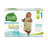 Seventh Generation Diaper Medium Stage 1 -- 80 Diapers