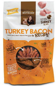 Rachael Ray Nutrish Turkey Bacon Recipe Dog Treats Hickory Smoked -- 12 oz