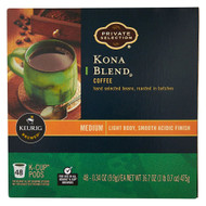 Private Selection Coffee Kona Blend -- 48 K-Cups