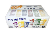 Poptime Kettle Cooked Popcorn Variety Pack -- 24 Pack