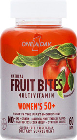 One-A-Day Fruit Bites Multivitamin Womens 50 plus -- 60 Bites