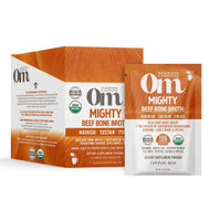 OM Mushroom Mighty Beef Bone Broth Drink Mix -- 10 Packets