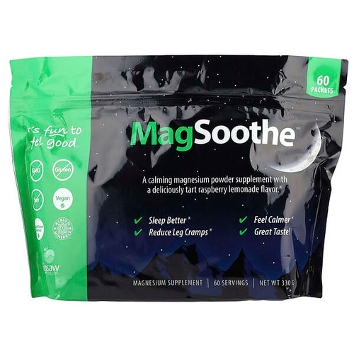 <img alt="Jigsaw Health, MagSoothe, Tart Raspberry Lemonade, 60 Packets, 5.5 g Each" title="Jigsaw Health, MagSoothe, Tart Raspberry Lemonade, 60 Packets, 5.5 g Each,876634001863"