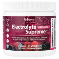 <img alt="Jigsaw Health, Electrolyte Supreme, Berry-Licious, 7.2 oz (204 g)" title="Jigsaw Health, Electrolyte Supreme, Berry-Licious, 7.2 oz (204 g),876634001610"