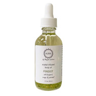 Honeybee Gardens Crystal Infused Body Oil Peridot -- 2 fl oz