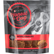 Honest to Dog Tasty Tenders Treats Beef & Chicken -- 30 oz
