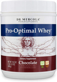Dr. Mercola Pro-Optimal Whey Chocolate -- 19.2 oz