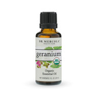 Dr. Mercola Organic Geranium Essential Oil -- 1 fl oz