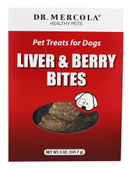 Dr. Mercola Liver & Berry Bites For Dogs -- 5 oz