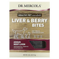 <img alt="Dr. Mercola, Healthy Pet Essentials, Liver & Berry Bites, For Dogs & Cats, Angus Beef Liver, 5 oz (141.74 g)" title="Dr. Mercola, Healthy Pet Essentials, Liver & Berry Bites, For Dogs & Cats, Angus Beef Liver, 5 oz (141.74 g),813006016377"