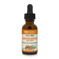 BareOrganics Ashwagandha Liquid Drops -- 1 fl oz