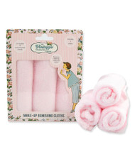 3 PACK OF The Vintage Cosmetic Company Make-Up Removing Cloths Pink -- 3 Cloths