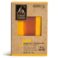 3 PACK OF The Right To Shower Joy Bar Soap Tangerine Honeysuckle -- 7 oz