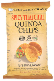3 PACK OF The Daily Crave Quinoa Chips Spicy Thai Chili -- 4.25 oz
