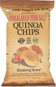 3 PACK OF The Daily Crave Quinoa Chips Himalayan Pink Salt -- 4.25 oz