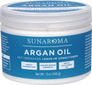 3 PACK OF Sunaroma Argan Oil Anti-Breakage Leave-In Conditioner -- 12 oz