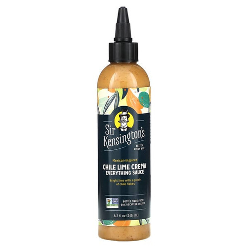 <img alt="Sir Kensingtons, Everything Sauce, Chile Lime Crema, 8.3 fl oz (245 ml)" title="Sir Kensingtons, Everything Sauce, Chile Lime Crema, 8.3 fl oz (245 ml),048001011816"