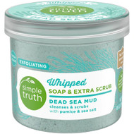 3 PACK OF Simple Truth Whipped Soap & Scrub Dead Sea Mud -- 10 oz