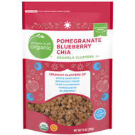 3 PACK OF Simple Truth Organic Granola Clusters Pomegranate Blueberry Chia -- 11 oz