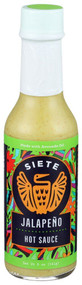 3 PACK OF Siete Hot Sauce Jalapeno -- 5 oz